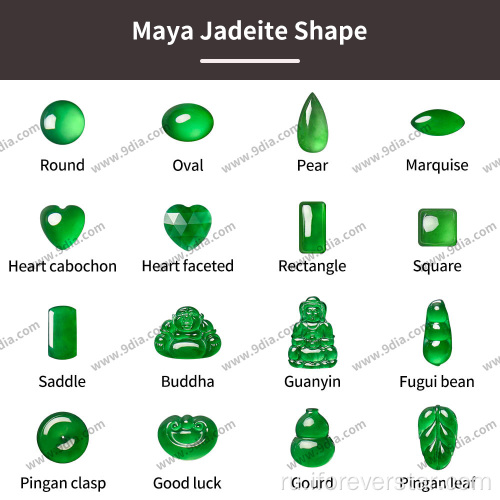 Lucky Leaf Maya Jadeite Ston